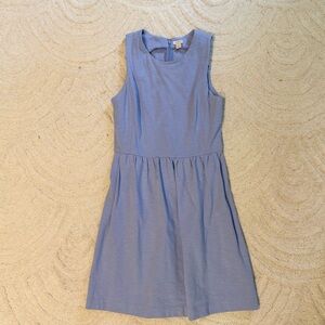 J Crew Periwinkle Cotton Dress size M